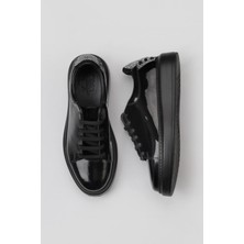 Bueno Shoes Siyah Rugan-Süet Erkek Spor Ayakkabı10