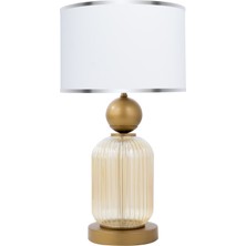 Minimal Lotus Gold Cam Abajur