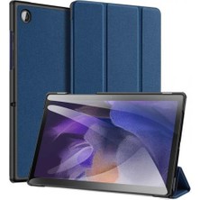 Coofbe Standlı Samsung Galaxy Tab A8 2021 10.5 Kılıf X200-X205 Kalem Yerli Mıknatıslı Kamera Korumalı Tablet Kılıfı