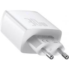 Baseus Super Şarj 30W Şarj Başlığı 2 USB + Type-C Şarj Cihazı Iphone 14 13 12 11 Pro Max Şarj Cihazı