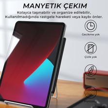 Bix SP02B Bluetooth Stylus Pen Manyetik Çekim Destekli, Avuç İçi Reddetme Özellikli iPad Kalemi Siyah 2018-2022 için iPad Android Windows Bütün Kapasitif Dokunmatik Cihazlar ile Uyumlu