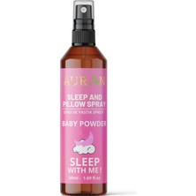 Auran Bebek Pudrası Uyku Ve Yastık Spreyi Rahatlatıcı Uyku Ve Dinlenme Spreyi Sleep And Pıllow Spray 50ml