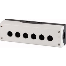 Eaton 216540 Buton Aksesuarı Buton Kutusu 6'li Gri / siyah