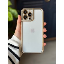 Go Aksesuar Iphone 13 Promax Uyumlu Lux Şeffaf  Yumuşak Silikon Kamera Korumalı Kılıf