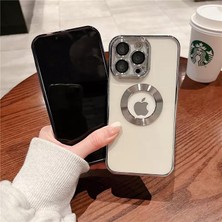 Go Aksesuar Iphone 13 Pro Uyumlu(Exrta Kamera Lens Korumalı)  Lazer Kamera Korumalı Kılıf