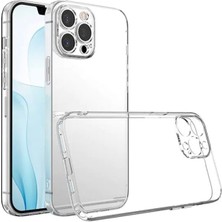 Go Aksesuar Apple Iphone 13 Promax Darbe Önleyici Kamera Korumalı Şeffaf Silikon Kılıf Aa Kalite