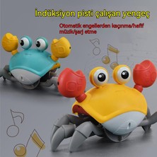 Oloey Çocuk Hareketi Elektrikli Sensörlü Yengeç Oyuncağı (Yurt Dışından)