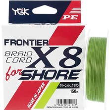 Ygk Frontier Braid Cord Shore X8 Sc 150MT Ip Misina - 1,5Pe