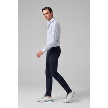 TWN Super Slim Fit Lacivert Örme Jogger Pantolon 9EC03IB06100M