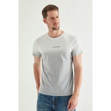 Twn Slim Fit Gri T-Shirt