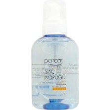 Perçem Süper Kalıcı Bukle Saç Köpüğü 500 ml x 3 Adet Hafif Yapı ile Etkili Saç Şekillendirme