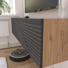 Yıldız Elegance Selin Luxe Tv Ünitesi Tv Sehpası Ahşap/ Antrasit