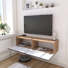 Yıldız Elegance Selin Luxe Tv Ünitesi Tv Sehpası Ahşap/ Antrasit