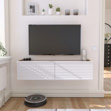 Yıldız Elegance Selin Luxe Tv Ünitesi Tv Sehpası Ahşap/beyaz