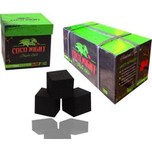Coco Night 3kg Hindistan Cevizi Küp Nargile Kömürü 26MM