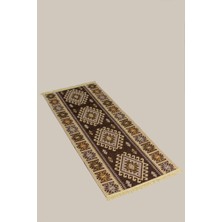Obam  Uzun Koridor Kilimi (Uşak Kilimi) Çift Taraflı (100X150) (Yıkanabilir)