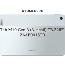 Wowacs Lenovo Tab M10 Gen 3 (3. Nesil) TB-328F T610 ZAAE0015TR Uyumlu 360° Dönebilen Standlı Tablet Kılıfı