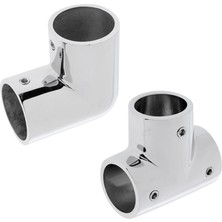 Dharry Tekne El Ray Fitting 90 Derece Dirsek 25MM Küpeşte Bağlantılar Tee (Yurt Dışından)