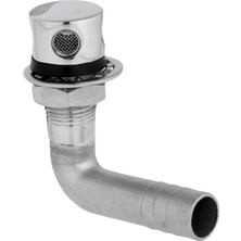 Dharry Deniz Paslanmaz Çelik 90 ° Bükülme Yakıt Havalandırma Havalandırma 15MM - Tekne/ Araba Gazı Deposu (Yurt Dışından)