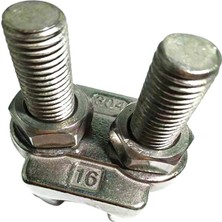 Dharry 5mm Tel Halat Kavrama Paslanmaz Çelik GR.304 Korkuluk, Deniz - Her Biri Başına Satılır (Yurt Dışından)