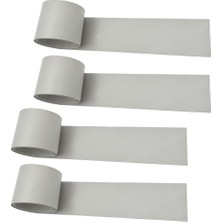 Dharry 4pcs Şişme Kayık Tekne Su Geçirmez Pvc Onarım Yamaları Şerit Gri 51*1000MM (Yurt Dışından)