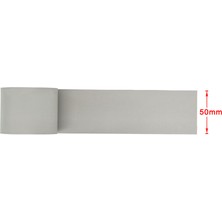 Dharry 4pcs Şişme Kayık Tekne Su Geçirmez Pvc Onarım Yamaları Şerit Gri 51*1000MM (Yurt Dışından)