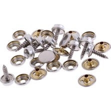 Dharry Tekne Kapağı/gölgelik Tespitleri - 10 Set Snap Fircener Paslanmaz Tuval Snaps Kit (Yurt Dışından)