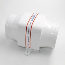 Dharry 4 Inç Hortum Satır Içi Deniz Sintine Hava Üfleyici 12 Volt 270 Cfm Tekne Rv Beyaz (Yurt Dışından)