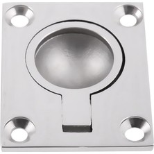 Dharry 2x Floş Asansör Halkası / Hatch Çekme Sökü 48 x 38MM Tekne Deniz Paslanmaz Çelik (Yurt Dışından)