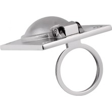 Dharry 2x Floş Asansör Halkası / Hatch Çekme Sökü 48 x 38MM Tekne Deniz Paslanmaz Çelik (Yurt Dışından)