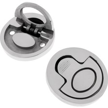 Dharry 2pcs 316 Deniz Sınıfı Paslanmaz Çelik Çizme Tekne Hatch Asansör Halka Tutma (Yurt Dışından)
