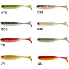 Mustad Mezashi Keel Tail Minnow 9cm Silikon Yem 6 Adet