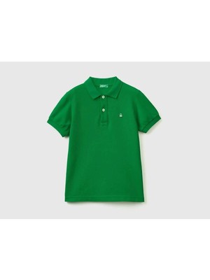 Benetton Erkek Çocuk Polo T-Shırt 3089C300Q-007