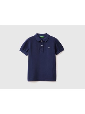 Benetton Erkek Çocuk Polo T-Shırt 3089C300Q-006