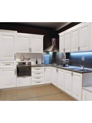 KRT Dolap Kaplama Folyosu Mat Beyaz 104 CM X 4 MT Kendinden Yapışkanlı