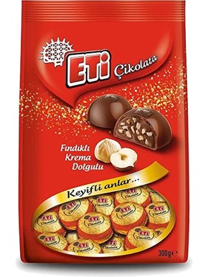 Eti Çikolata Fındık Krema Dolgulu 300 gr