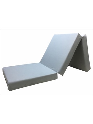 Remege Deprem Yatağı - Üçe Katlanır Koltuk Yatak - Çadır Içi Katlanır Yatak - Kamp Yatağı 60X180X9,5 cm