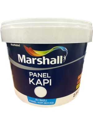 Marshall Su Bazlı Amerikan Panel Kapı Boyası 2.5 L