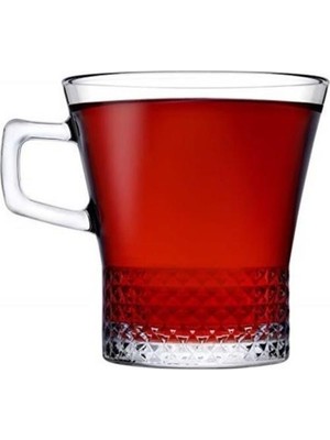 Paşabahçe 55703 Kuvars Kulplu Çay Bardağı 2'li 250 cc