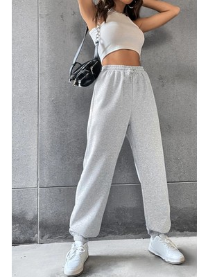 BSBSPOR Kışlık Kalın İçi Şardonlu Bol Salaş Eşofman Altı