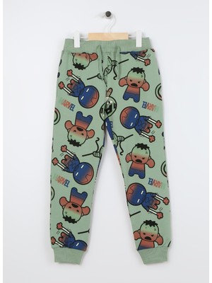 Name It Lastikli Paça Yeşil Bebek Eşofman Altı 13215452