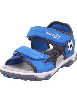 Superfit Mavi - Gri Erkek Çocuk Sandalet Mıke 3.0 1-009469-8040-3