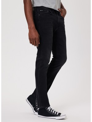 Lee Cooper Normal Bel Straight Erkek Denim Pantolon 232 Lcm 121019 Harry Davına Black