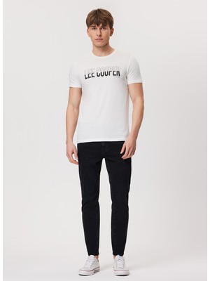 Lee Cooper London Normal Bel Dar Konik Kesim Daralan Paça Gri Erkek Jean Pantolon