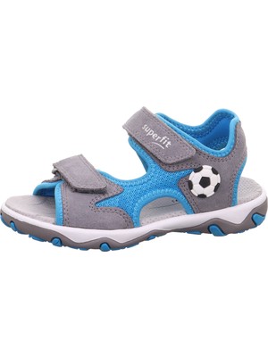 Superfit Gri - Turkuaz Erkek Çocuk Sandalet Mıke 3.0 1-009469-2510-2