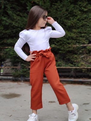 Burçak Butik Kız Çocuk Body / Yüksek Bel Pantolon