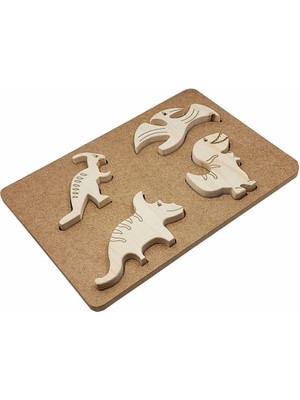 Tahtaland Doğal Ahşap Yapboz Seti - Evcil Hayvanlar ABY9003