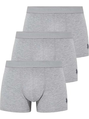 U.S. Polo Assn. 3'lü Paket Pamuklu & Modal Erkek Boxer 80173