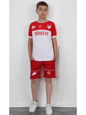 Mavi Boncuk Kids Türkiye Şortlu Taraftar Takım