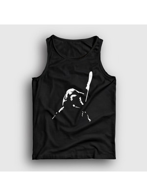 Presmono Unisex Siyah Guitar Smash The Clash Atlet